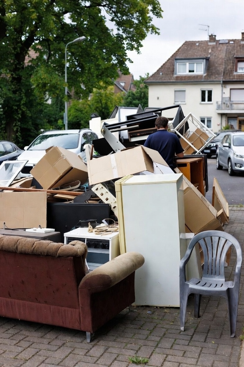 Sperrmüll und fachgerechte Entsorgung – Beispielbild